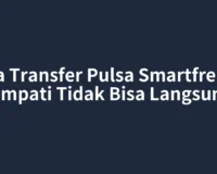Cara Transfer Pulsa Smartfren ke Simpati Tidak Bisa Langsung