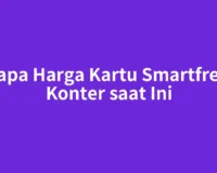 Berapa Harga Kartu Smartfren di Konter saat Ini