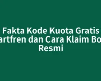 Fakta Kode Kuota Gratis Smartfren dan Cara Klaim Bonus Resmi