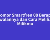 Nomor Smartfren 08 Berapa Awalannya dan Cara Melihat Milikmu