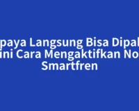 Supaya Langsung Bisa Dipakai Begini Cara Mengaktifkan Nomor Smartfren