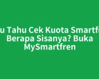 Mau Tahu Cek Kuota Smartfren Berapa Sisanya? Buka MySmartfren