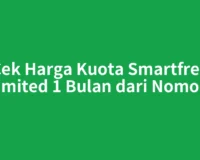 Cek Harga Kuota Smartfren Unlimited 1 Bulan dari Nomormu