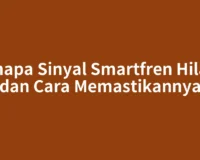 Kenapa Sinyal Smartfren Hilang dan Cara Memastikannya